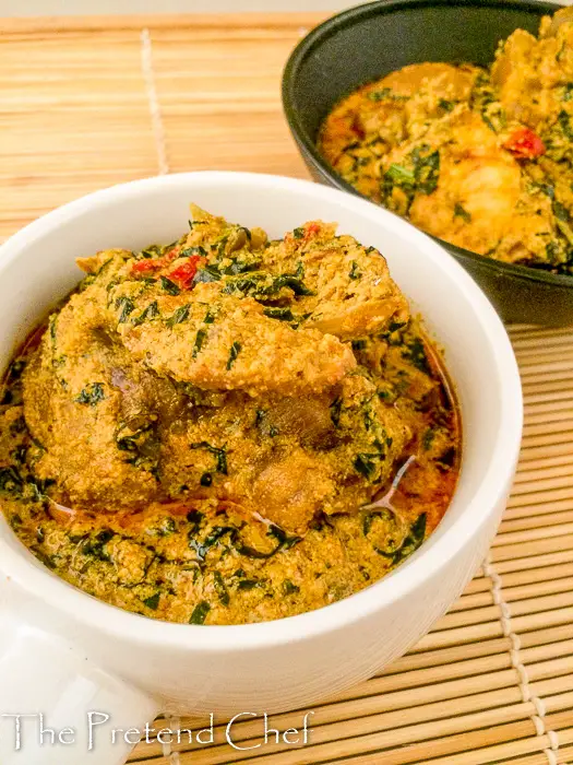 Easy and yummy fried egusi soup