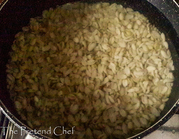 ukwa seeds in a pot for African breadfruit pottage