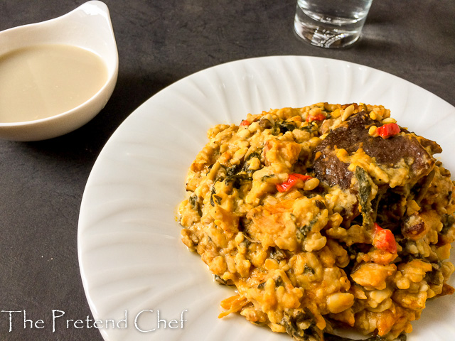 Luxurious African breadfruit pottage