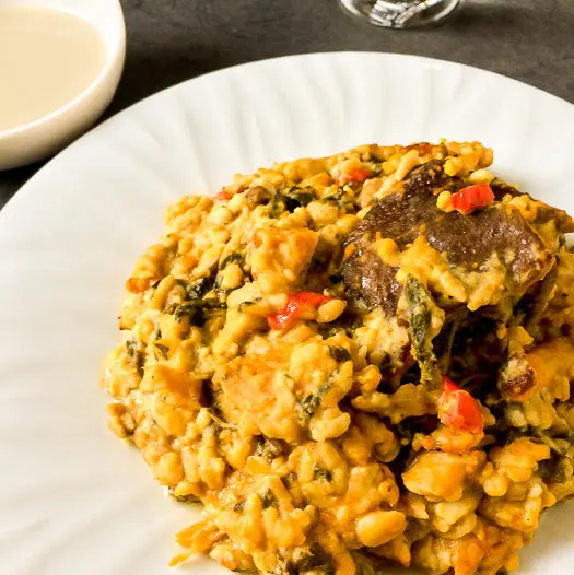 Luxurious African breadfruit pottage