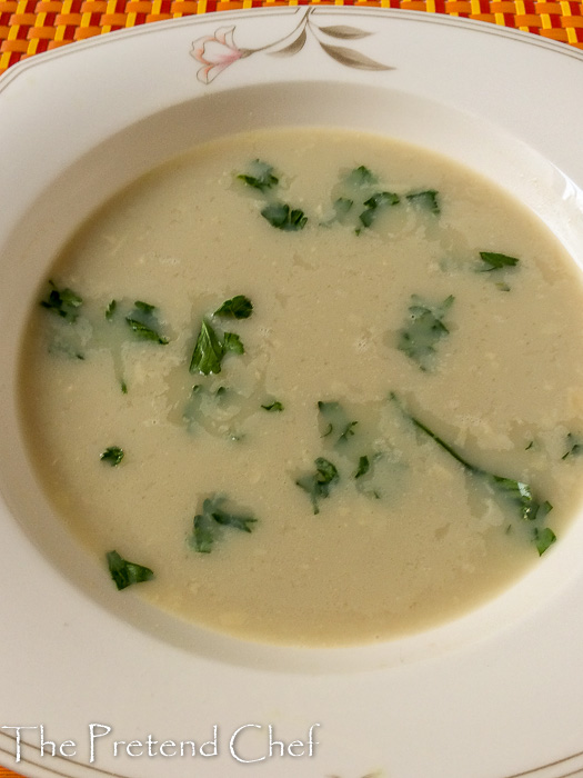 Wholesome and delicately flavoured breadfruit soup