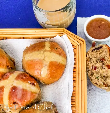 Sweet, soft and spicy Hot Cross Buns