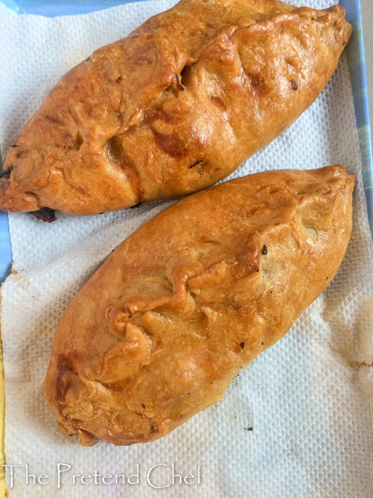 Golden and Sturdy Nigerian Cornish Pasty