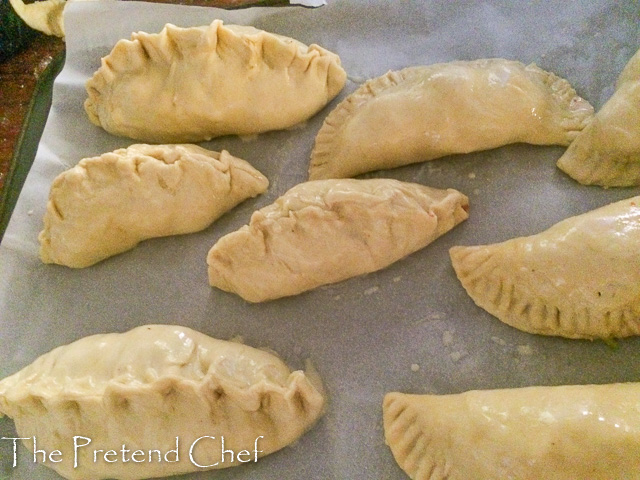 uncooked Nigerian Cornish Pasty