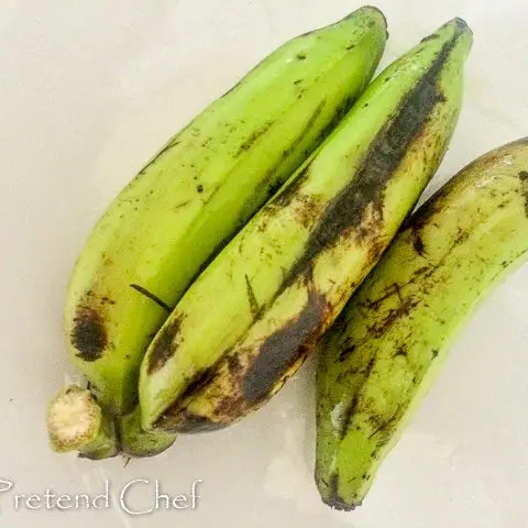 unripe banana for Oto Mboro, Unripe plantain porridge