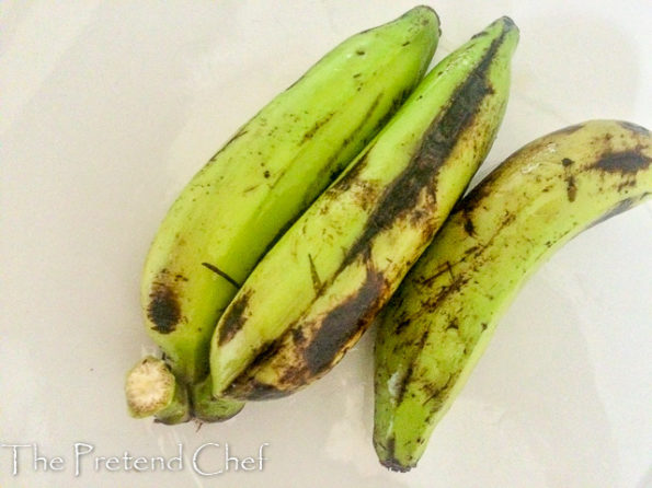 unripe banana for Oto Mboro, Unripe plantain porridge