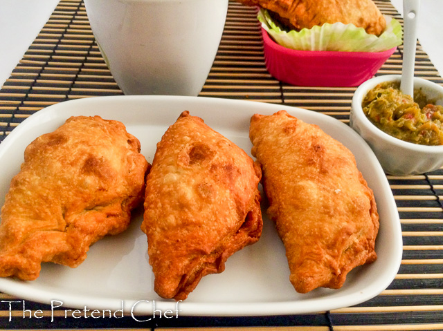 Puffy, Crispy fried empanadas