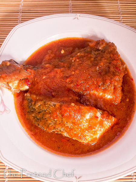 Rich and spicy Nigerian fish stew (Imoyo), Obe eja tutu