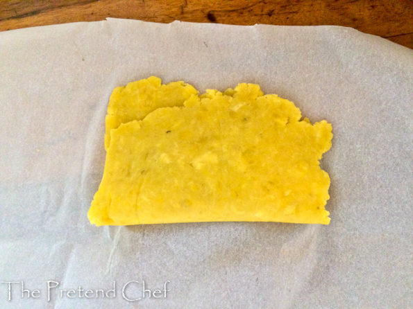 ripe plantain empanada dough