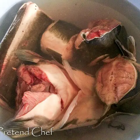 washed catfish pepper soup (Point and kill)