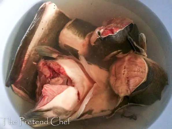 washed catfish pepper soup (Point and kill)