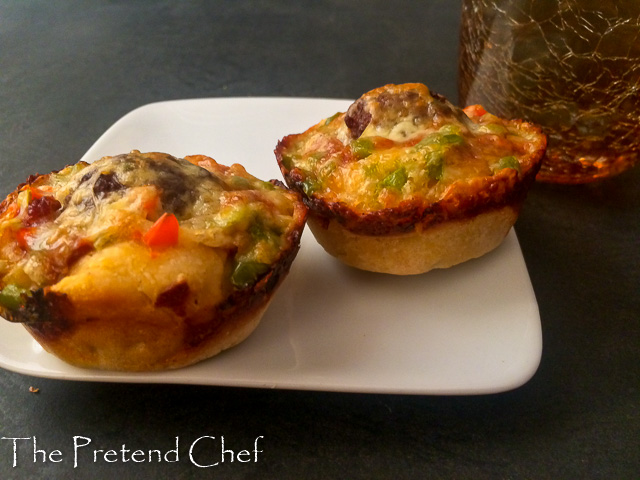 Simple and Easy pizza muffin