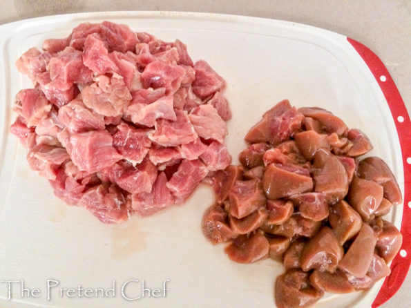 cubes of steak and kidney for pie