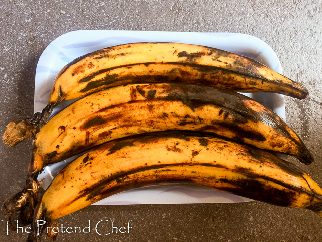 ripe plantain for fried plantain