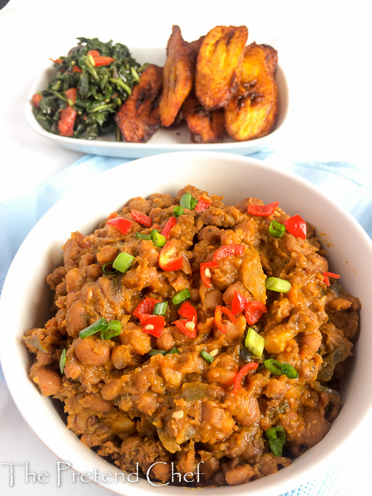 Healthy, delightfully tasty nigerian beans porridge