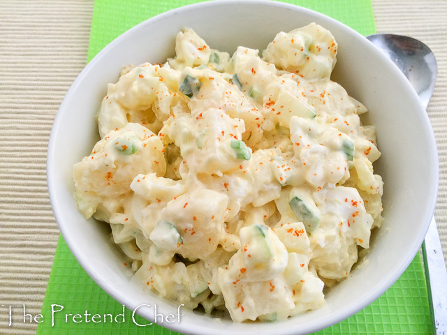 Creamy and Fluffy easy potato salad