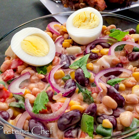 Gluten-free Mixed Beans salad