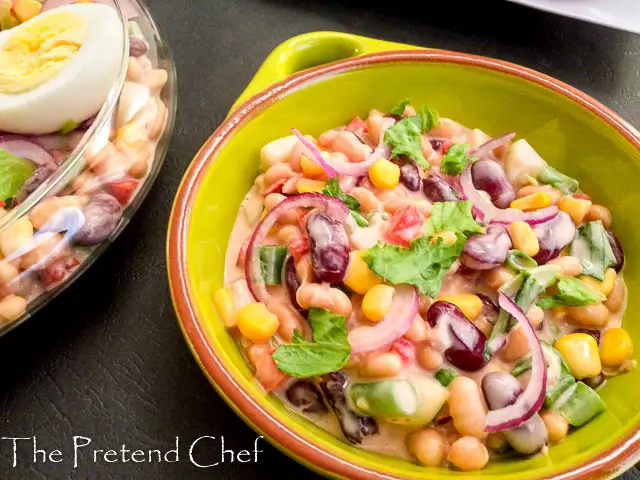 Healthy Mixed Beans salad
