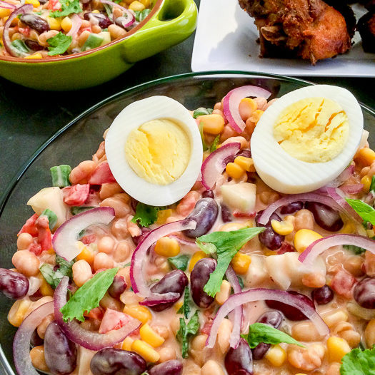 Gluten-free Mixed Beans salad