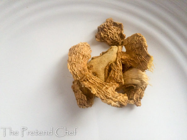 dried ginger