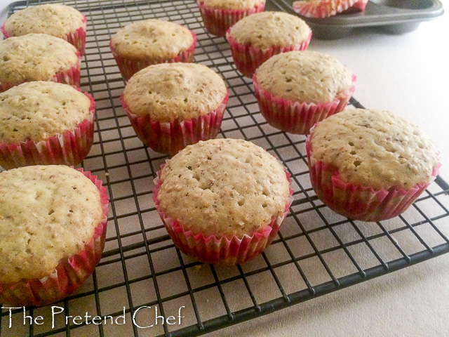 Rich and Nutty Sesame seed muffins, Ridi muffins