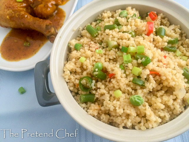 Flavourful vegetable couscous