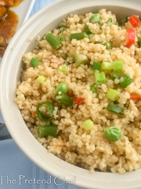 Flavourful vegetable couscous