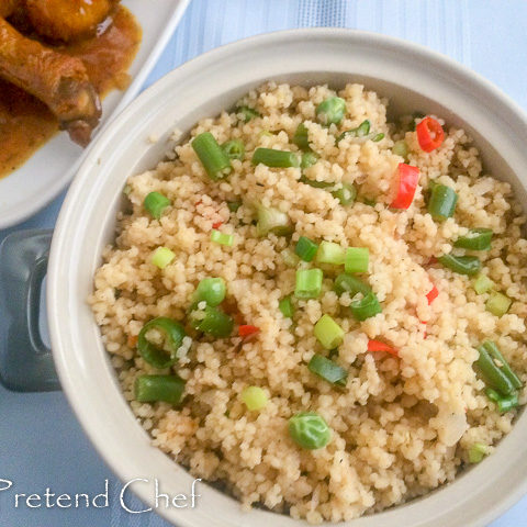 Flavourful vegetable couscous