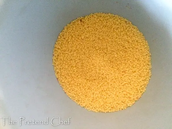 couscous for Couscous with bell peppers