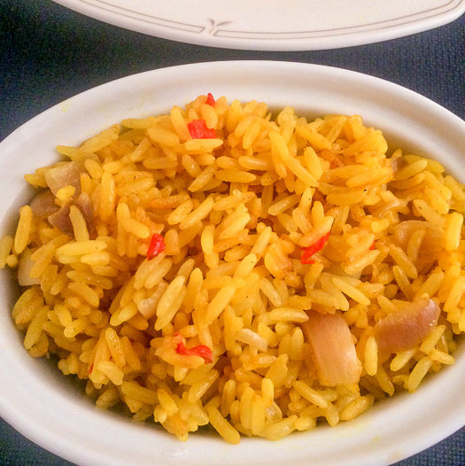 Fragrant yellow rice