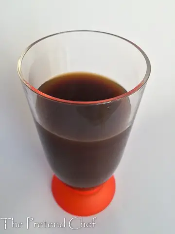 Glass of Tamarind (Tsamiya) juice