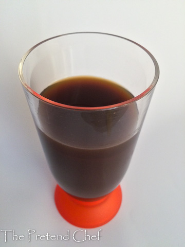 Glass of Tamarind (Tsamiya) juice