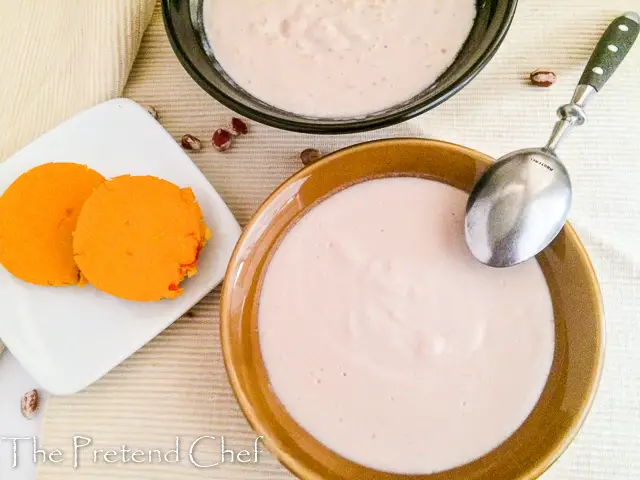 Sweet and creamy Kunun Gyada (Groundnut/Peanut porridge)