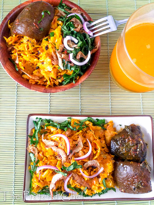 Healthy, delicious, Ighu (Abacha).