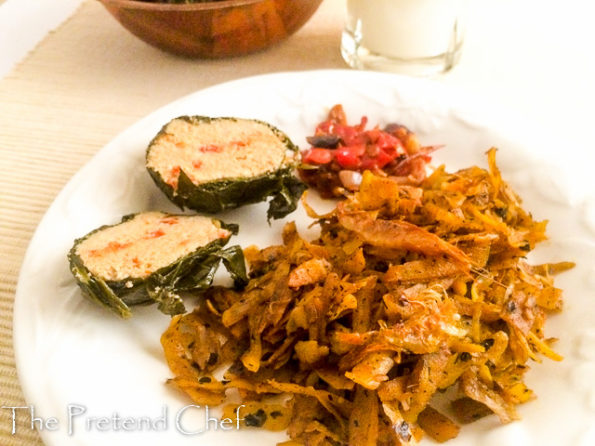 Healthy, delicious, Ighu (Abacha).