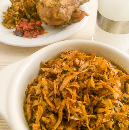 Healthy, delicious, Ighu (Abacha).