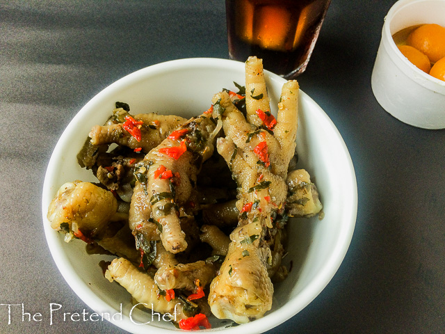 chicken feet 7 Peppered chicken feet (Chicken claws)