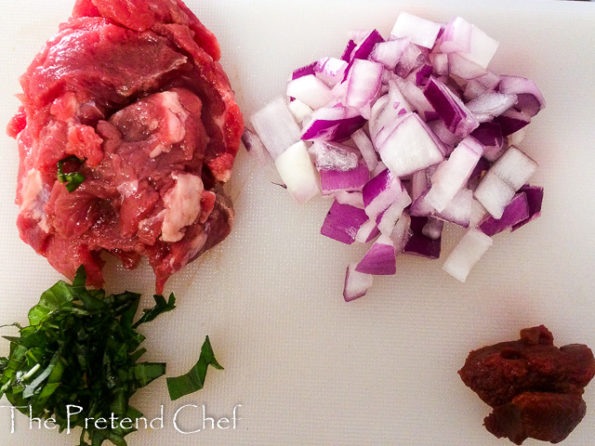 ingredients for Mushroom Soup