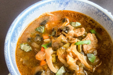 wholesome Mushroom Soup without cream