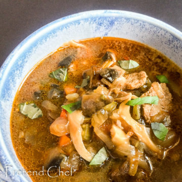 wholesome Mushroom Soup without cream