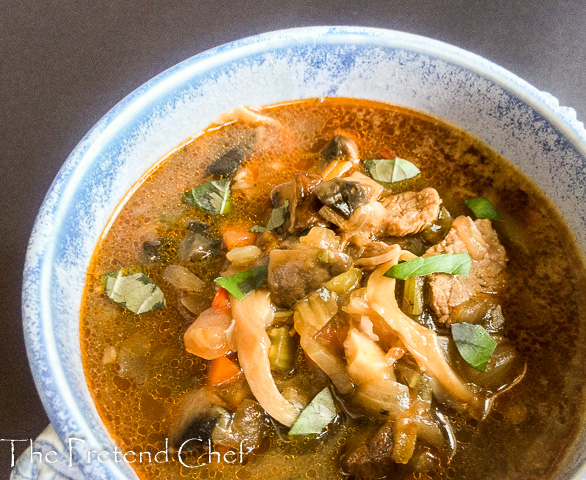 wholesome Mushroom Soup without cream