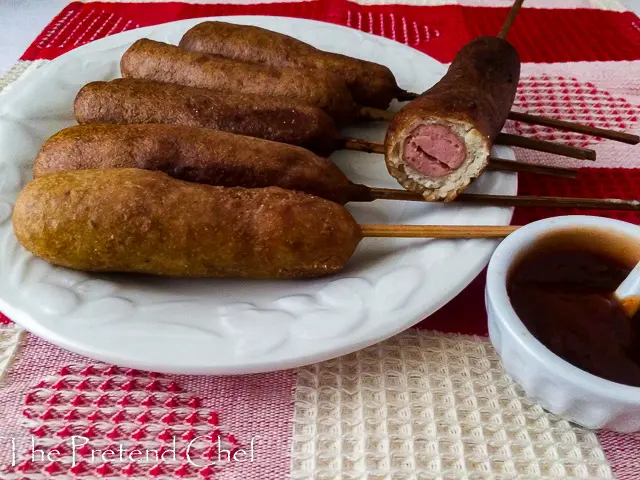 Easy homemade corn dogs online