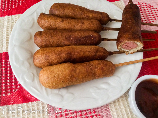 Corn dog 6 Easy Homemade Corn dogs recipe