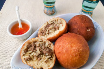 Tender Beef and Rice filled Buns