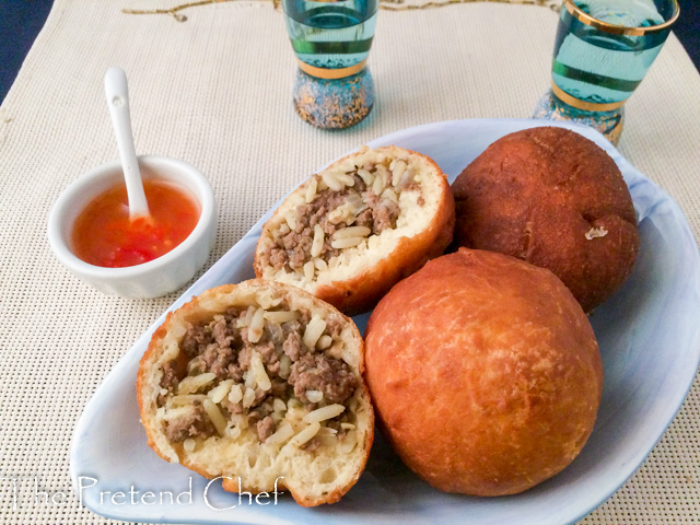 Tender Beef and Rice filled Buns