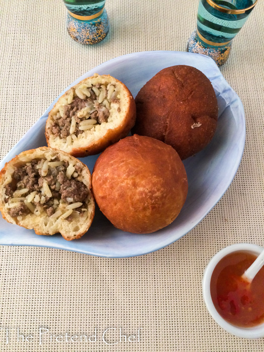 Tender Beef and Rice filled Buns