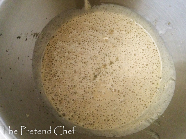 Green Tea Cake using Green teabags batter