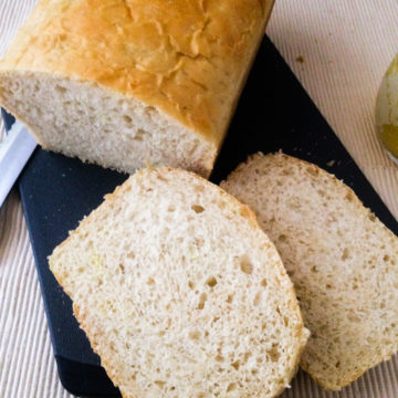 Soft and moist Rice Bread using cooked rice