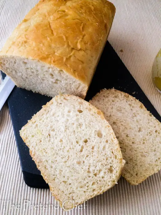 Soft and moist Rice Bread using cooked rice