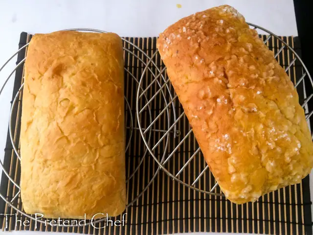 Sweet and Savoury Rice Bread using cooked rice